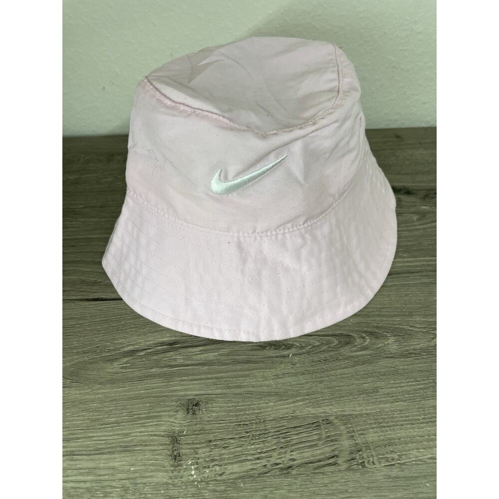 Nike Child Bucket Hat Pink Foam UPF 40+ Girls Sun Hat Size 4-7 2682-A9Y NEW